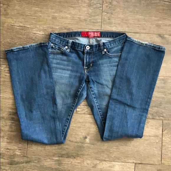 Guess Denim Bootcut Low Rise Jeans - Picture 1 of 5